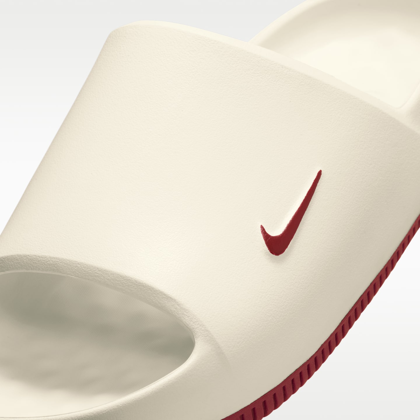 Мужские сандалии Nike Calm (Florida State) College, цвет: Молочный / Тёмно-бордовый — фото 6