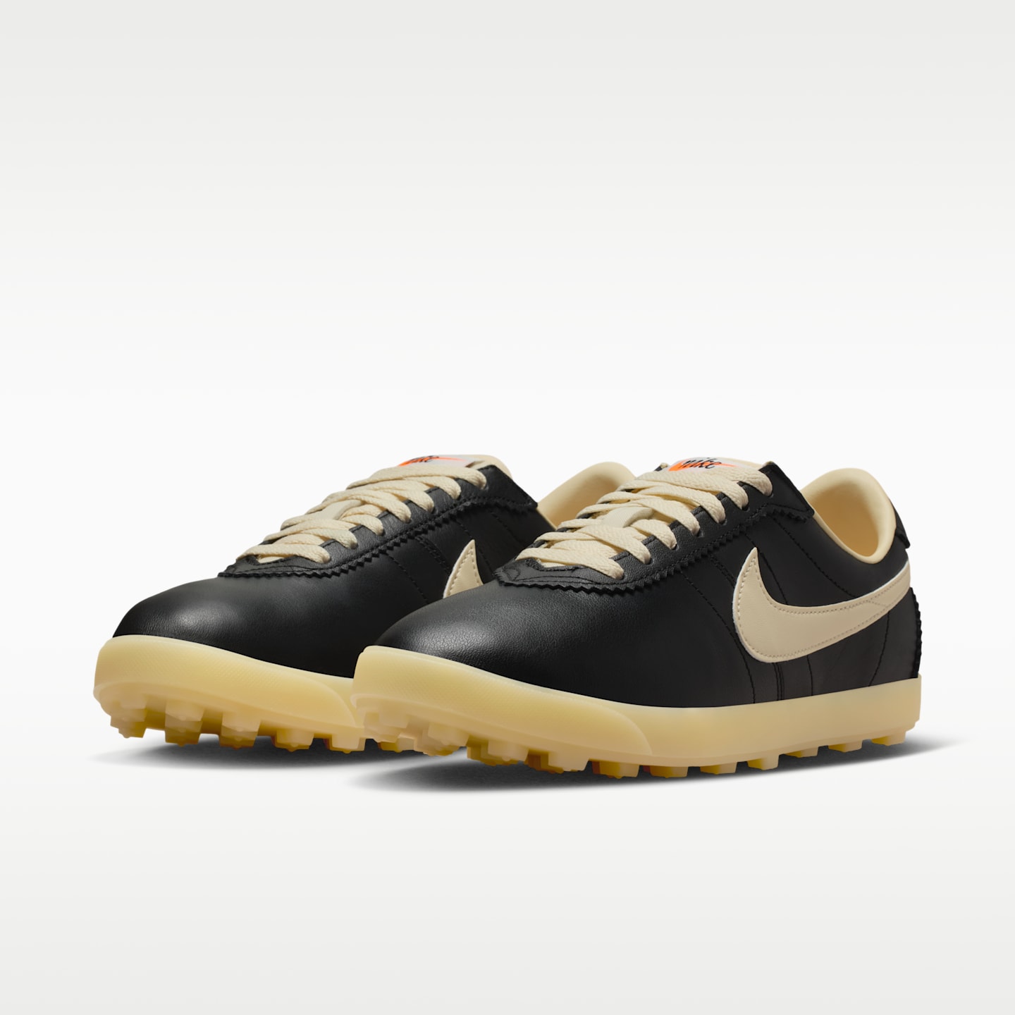 Женские кроссовки Nike Astrograbber Leather, цвет: Чёрный / Молочный — фото 5