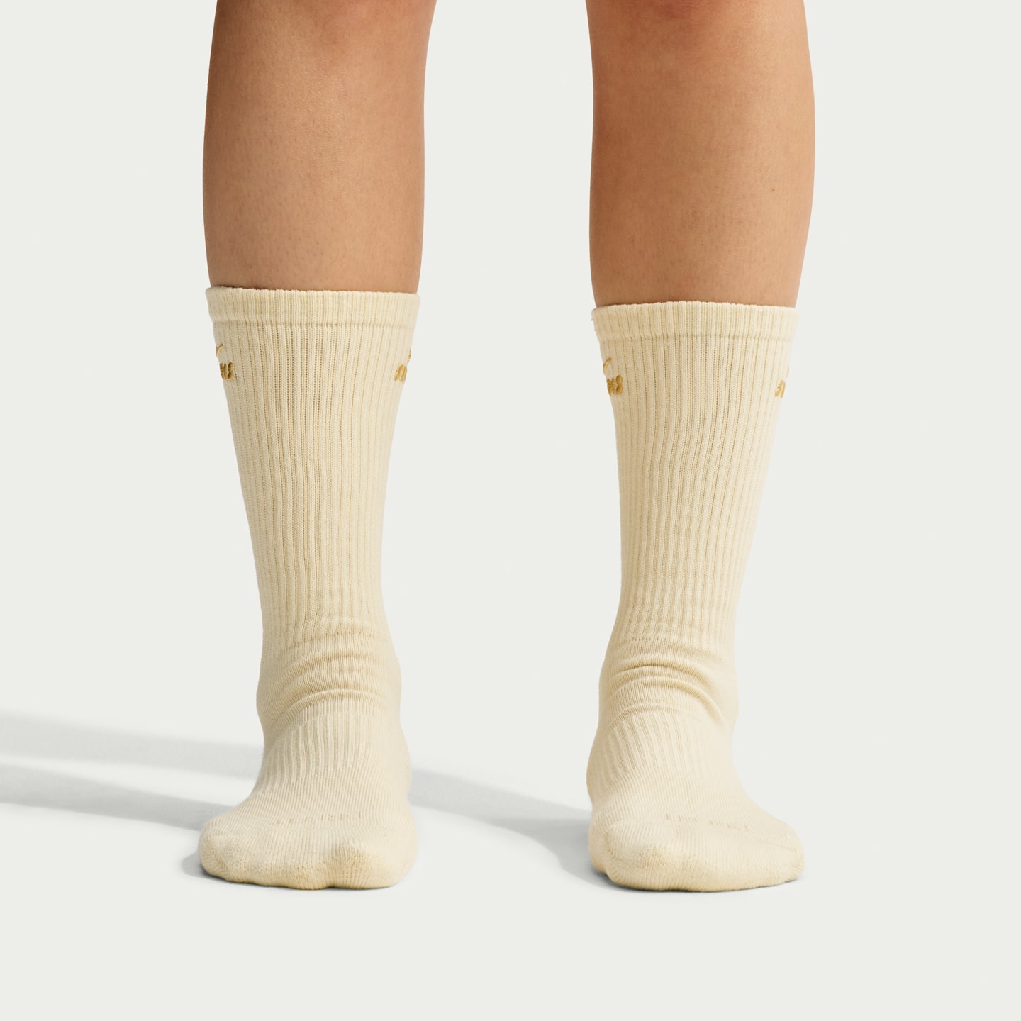 Носки для пилатеса NikeSKIMS Dri-FIT с противоскользящим покрытием, 1 пара, цвет: Лимонный — фото 2