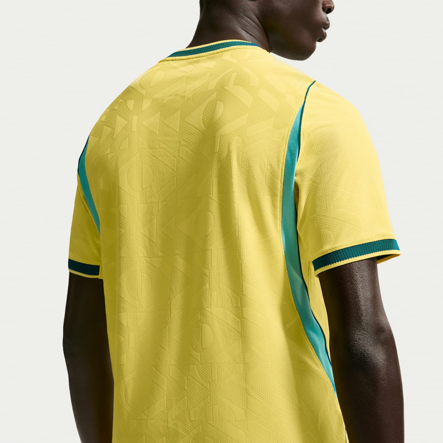 Мужское футбольное джерси Nike Brazil National Team 2026 Match Home Aero-FIT, цвет: Бирюзовый — фото 2