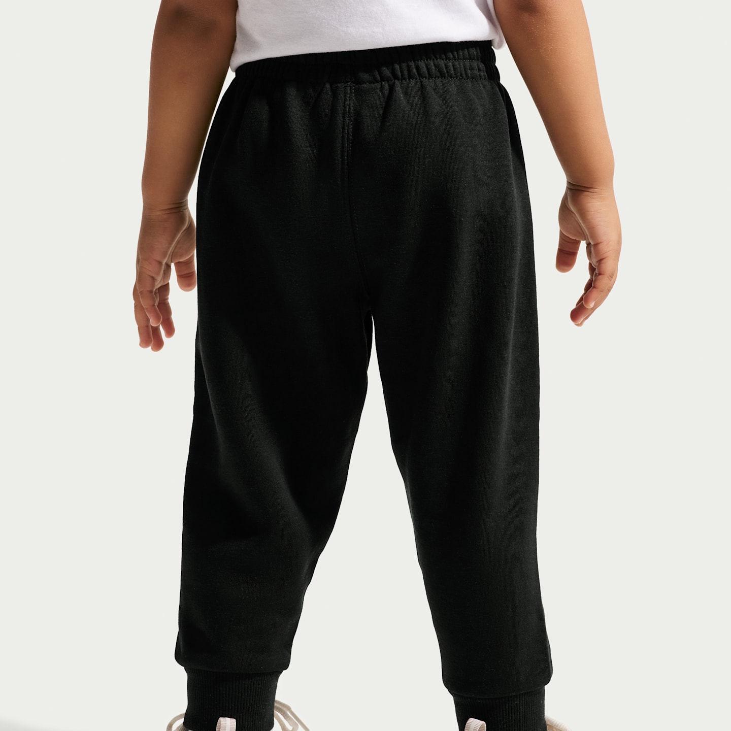 Детский флисовый комплект из двух предметов на молнии 1/4 Nike Club, цвет: Чёрный — фото 5