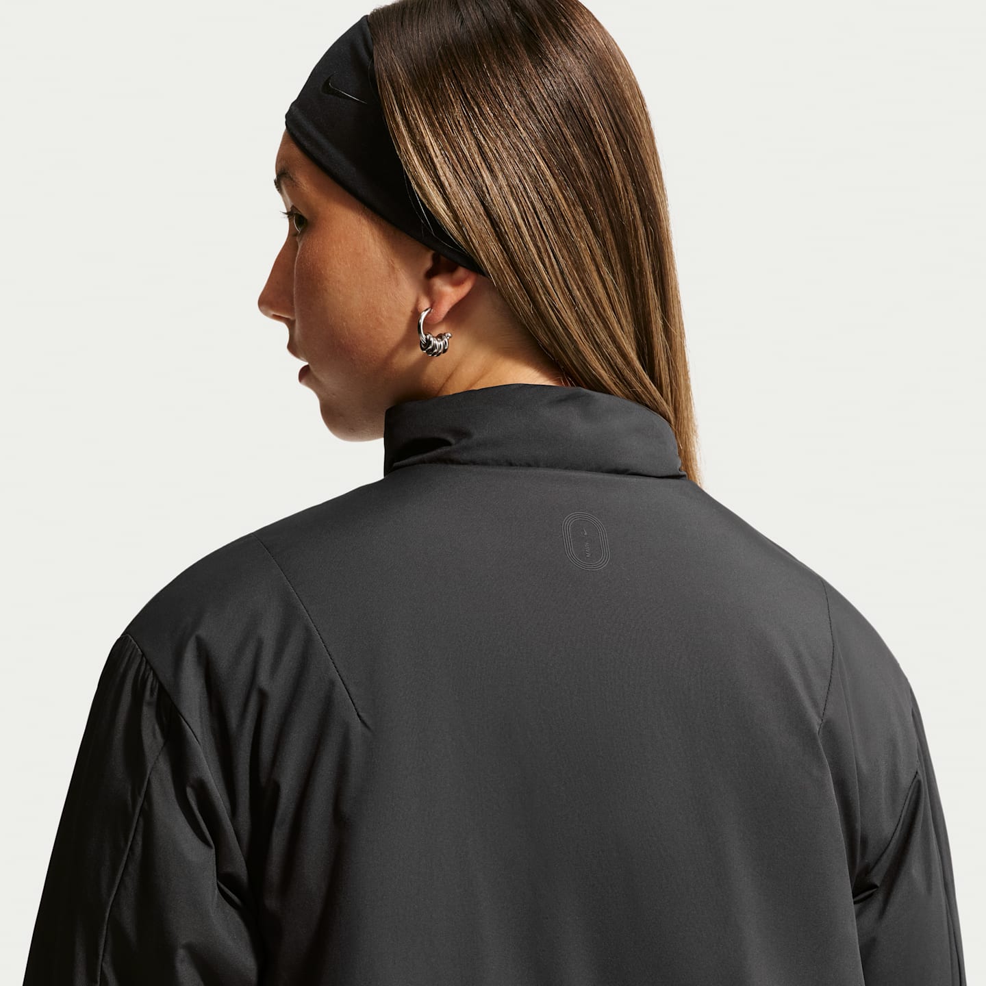 Детская утеплённая куртка для девочек Nike Mavn Storm-FIT, цвет: Чёрный — фото 2