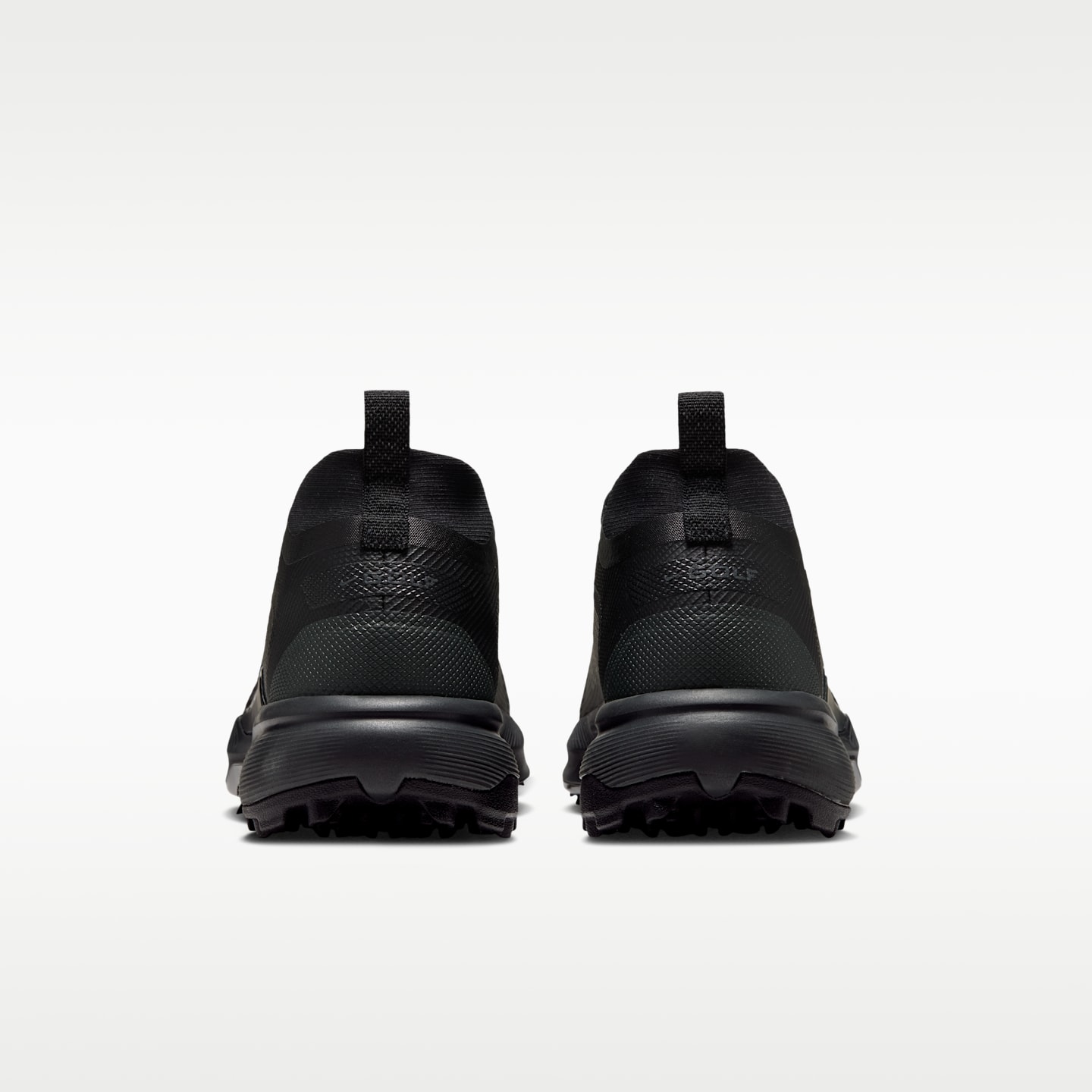 Мужские кроссовки Nike Pegasus 1 G GORE-TEX Waterproof Golf Shoes, цвет: Чёрный / Серый — фото 6