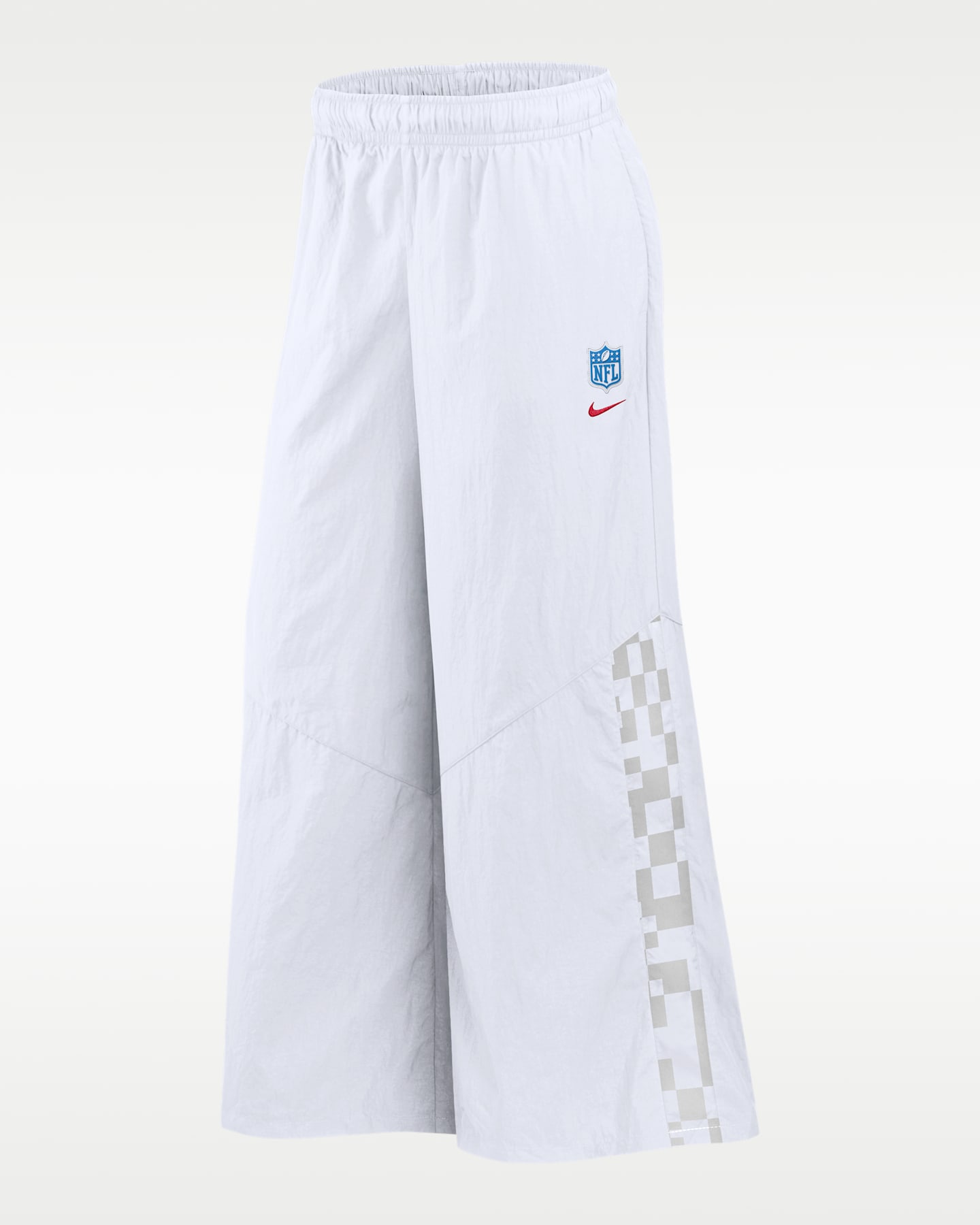Женские брюки Nike Houston Texans Rivalries Collection Wide-Leg NFL Mid-Rise Woven, цвет: Белый — фото 3