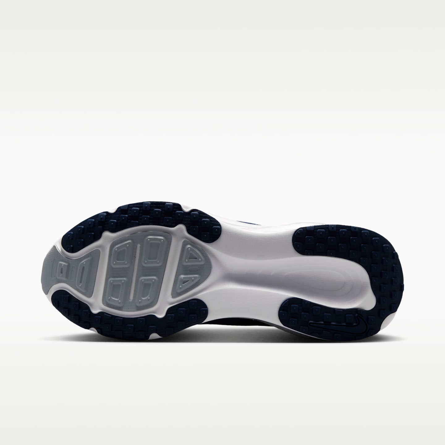 Мужские кроссовки Nike Vomero 18 (Dallas Cowboys) NFL Road Running, цвет: Тёмно-синий / Волчий серый — фото 2