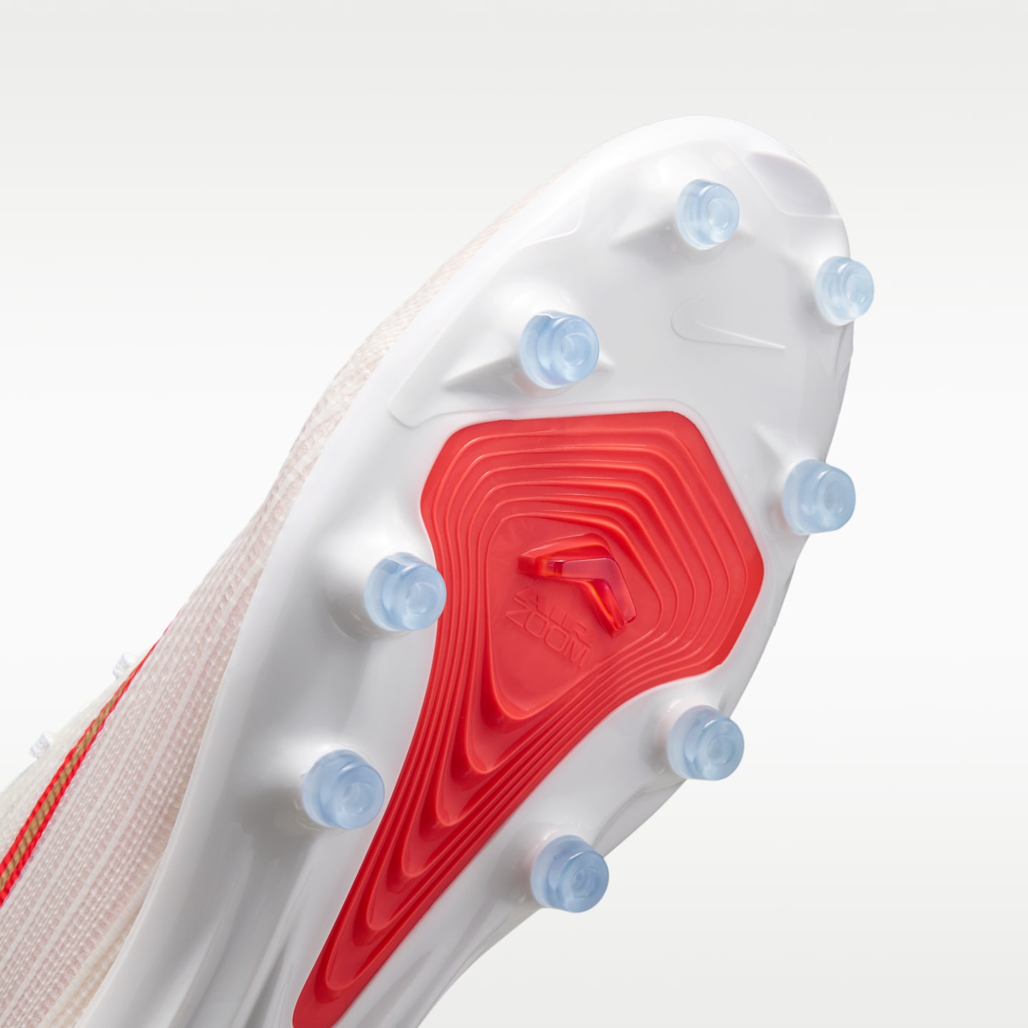 Мужские бутсы Nike Mercurial Superfly 11 Pro Artificial-Grass Low-Top Soccer Cleats, цвет: Белый / Яркий малиновый — фото 7