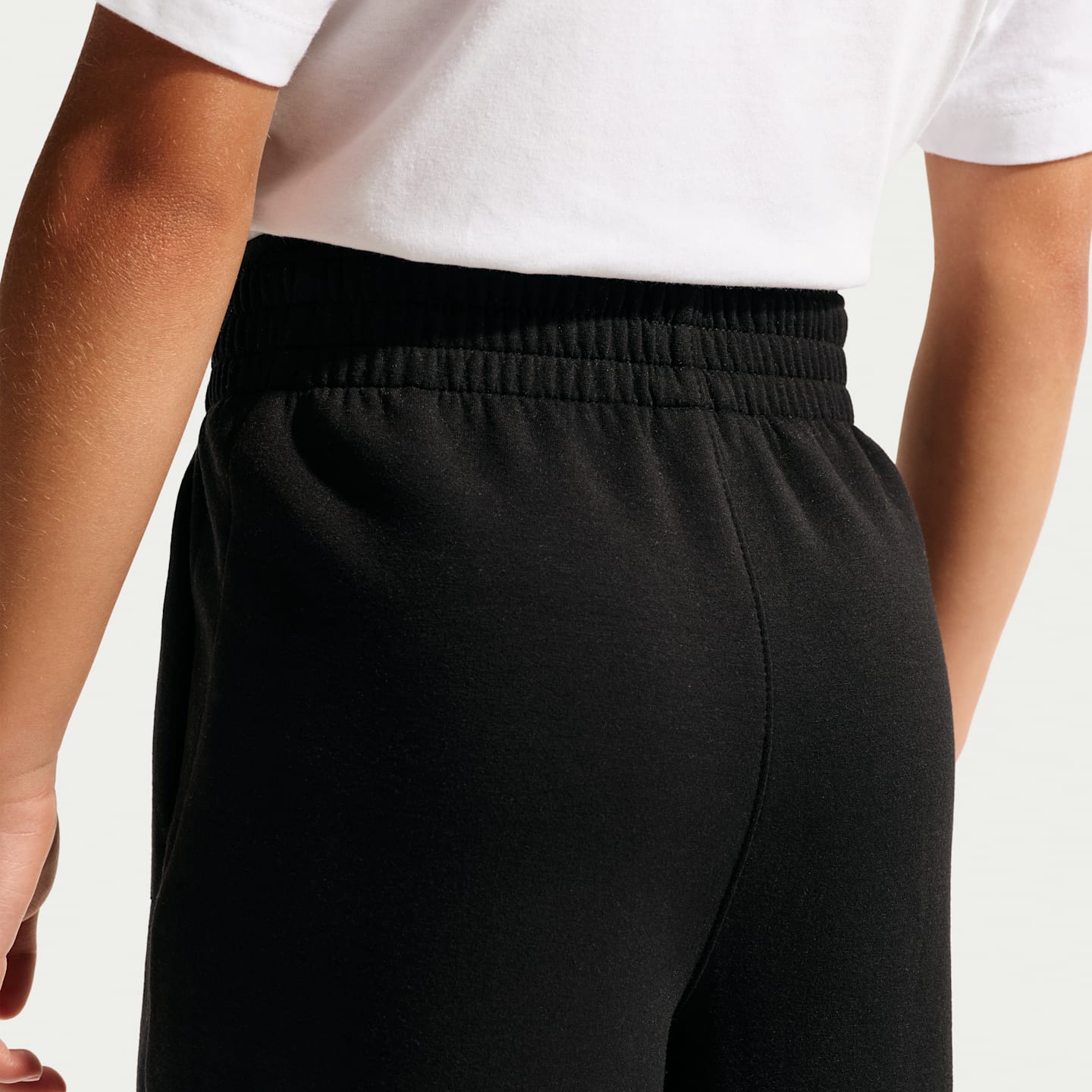 Детский комплект Nike Luxe Perform из 2 предметов с худи на молнии, цвет: Чёрный — фото 5