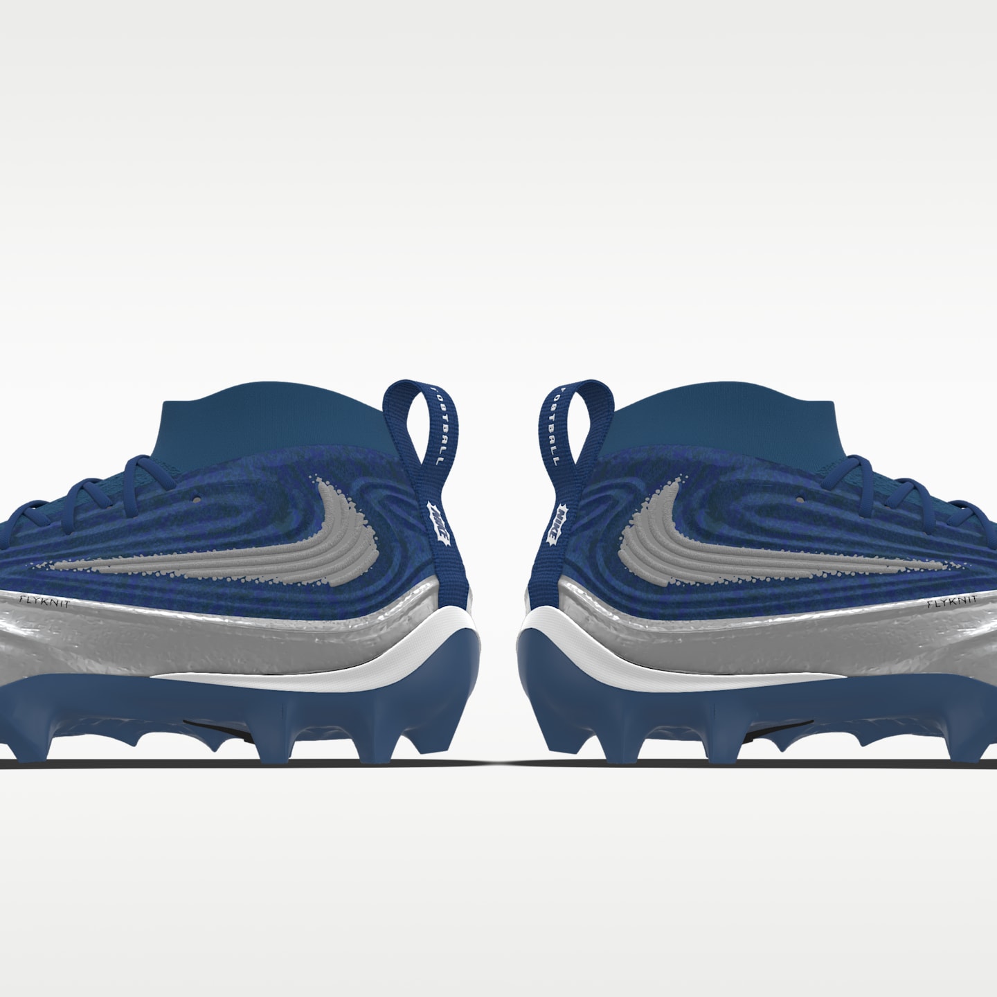 Женские бутсы Nike Alpha Menace 5 Elite By You Custom Football, цвет: Белый / Разноцветный — фото 7
