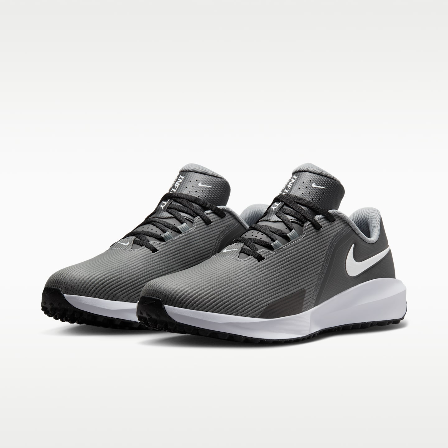 Женские кроссовки Nike Infinity G NN Golf Shoes (Wide), цвет: Чёрный / Дымчатый серый — фото 5