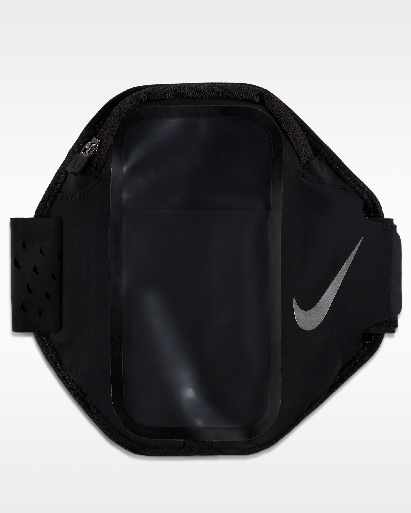 Nike Pocket Arm Band Plus, цвет: Чёрный / Серебряный — фото 3