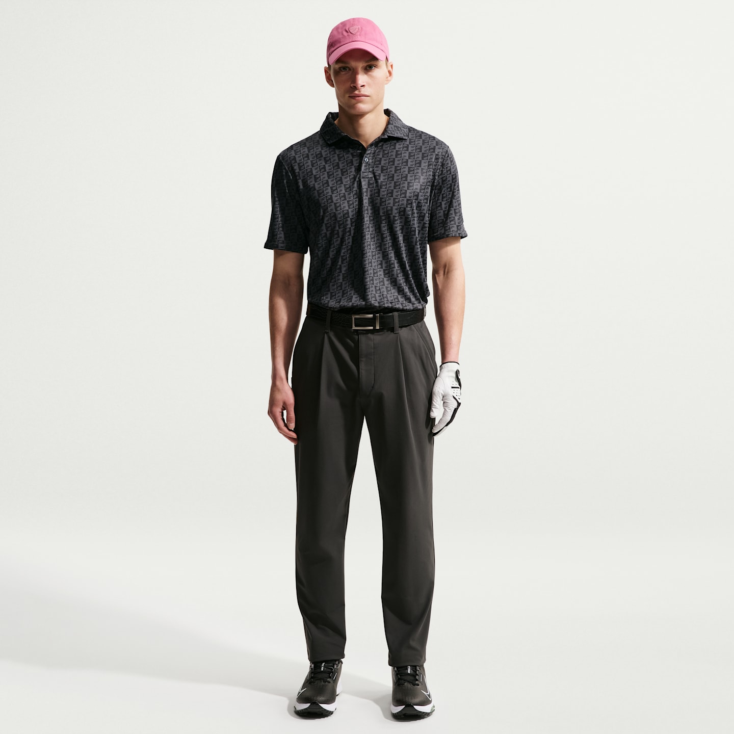 Мужское поло Nike Par Dri-FIT Golf Polo, цвет: Антрацитовый — фото 4