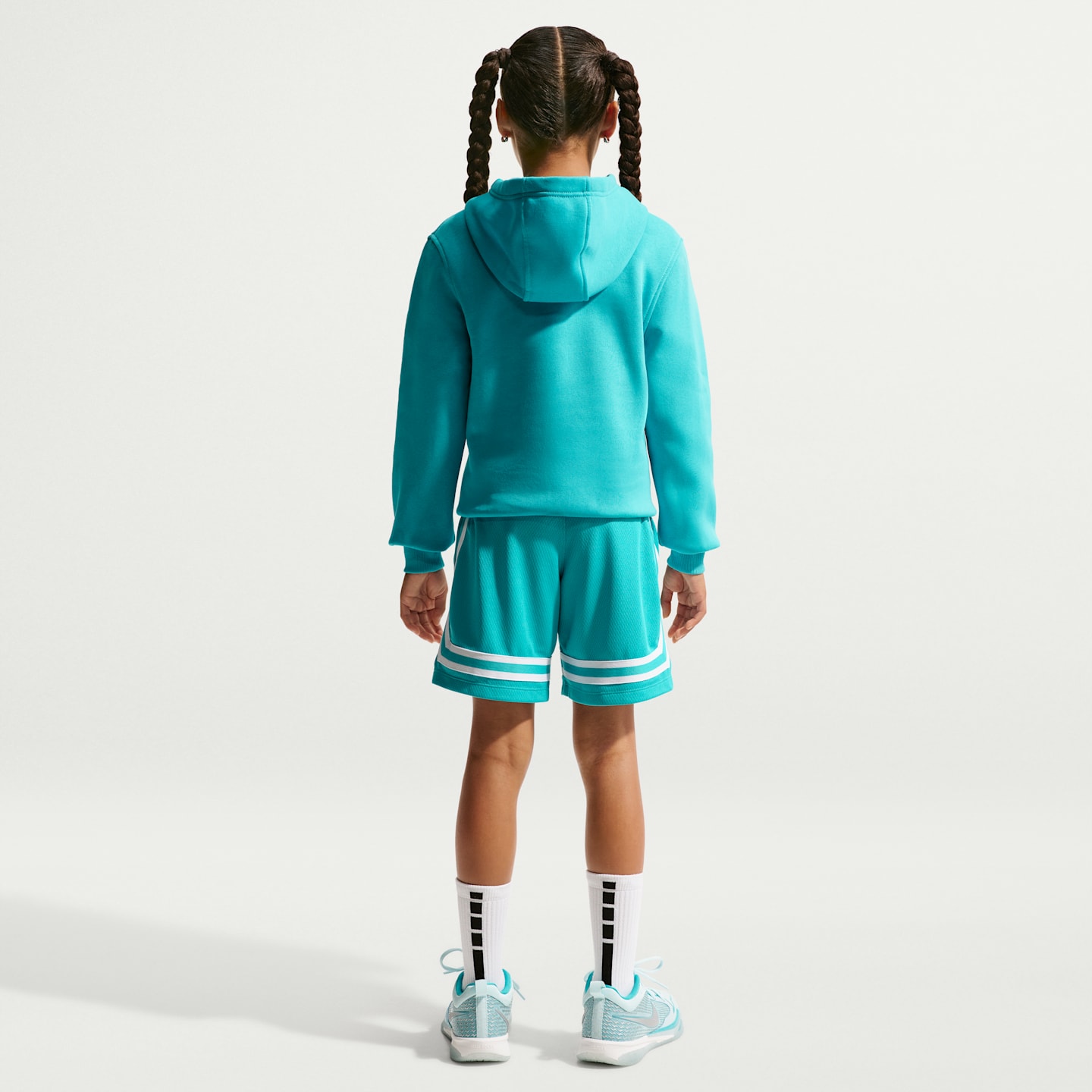 Детские баскетбольные шорты Nike Sabrina Crossover Dri-FIT, цвет: Белый — фото 7
