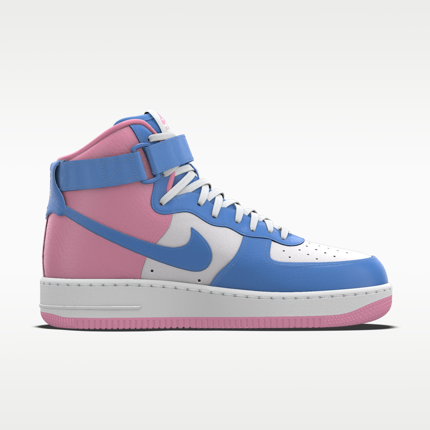 Женские кроссовки Nike Air Force 1 High By You Custom, цвет: Разноцветный — фото 3