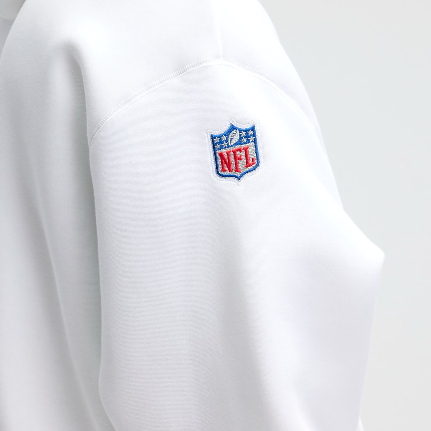 Мужское худи Nike Buffalo Bills Rivalries Collection Oversized Tech Fleece NFL, цвет: Белый — фото 8