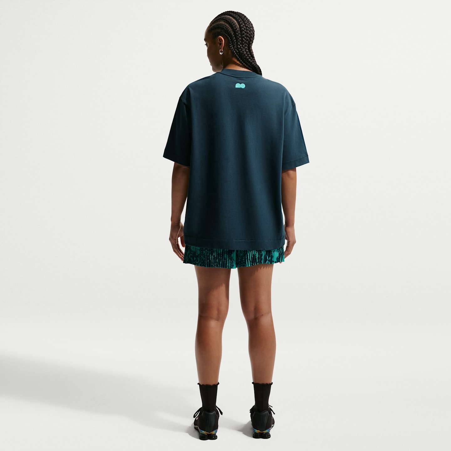 Женская футболка оверсайз Nike Naomi Osaka, цвет: Тёмно-синий — фото 5