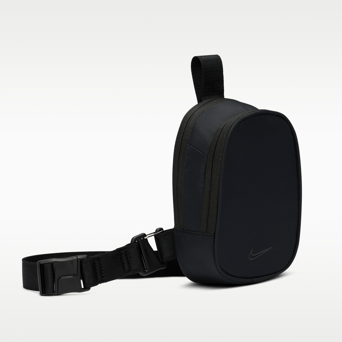 Женская сумка Nike Commute Crossbody (1L), цвет: Чёрный / Антрацитовый — фото 3
