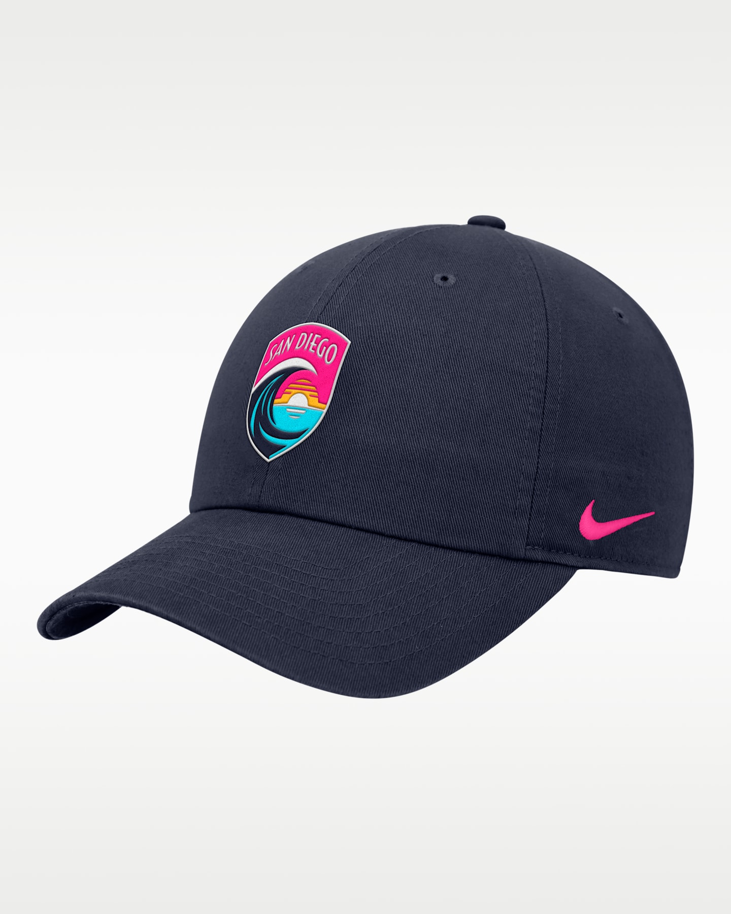 Кепка Nike San Diego Wave Club Nwsl, цвет: Тёмно-синий — фото 4