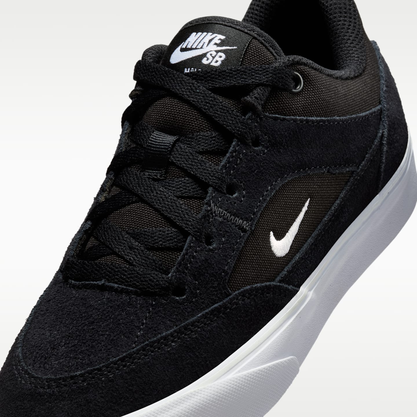 Детские кроссовки Nike SB Malor Skate, цвет: Чёрный / Белый — фото 7
