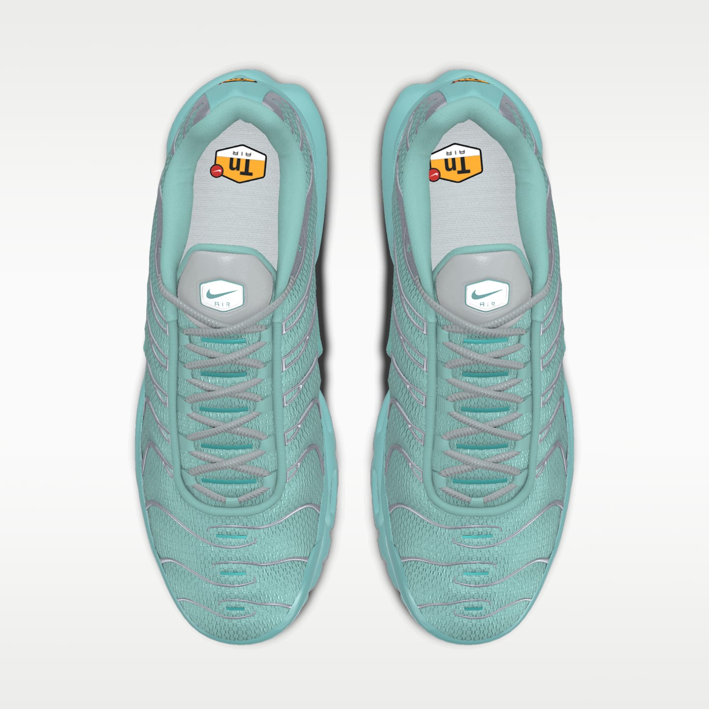 Женские кроссовки Nike Air Max Plus By You Custom, цвет: Разноцветный — фото 4