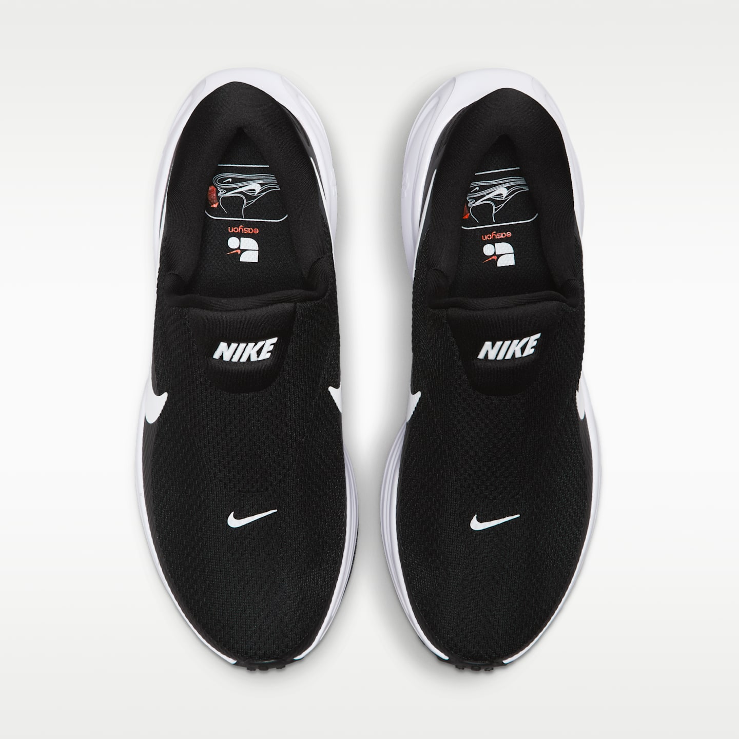 Женские кроссовки Nike Revolution 8 EasyOn Road Running, цвет: Чёрный / Антрацитовый — фото 4