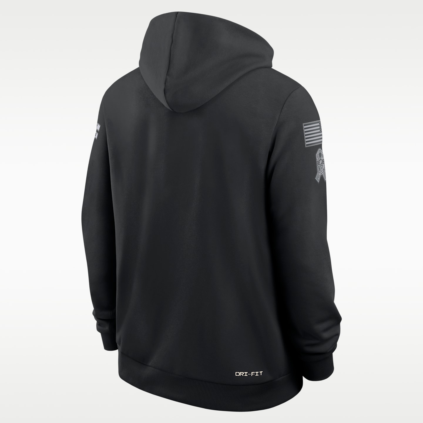 Мужская худи Nike Philadelphia Eagles Salute to Service Sideline Dri-FIT NFL, цвет: Чёрный — фото 2