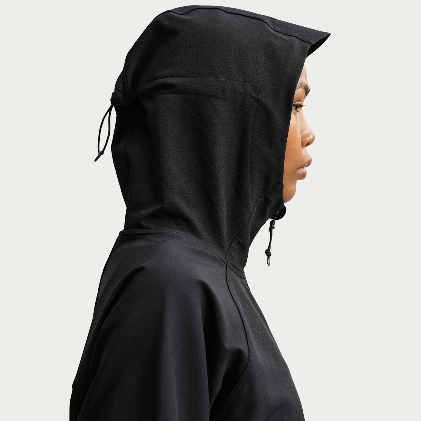 Женская куртка для походов Nike ACG Cloud Trekker на молнии, цвет: Чёрный / Снежный белый — фото 6