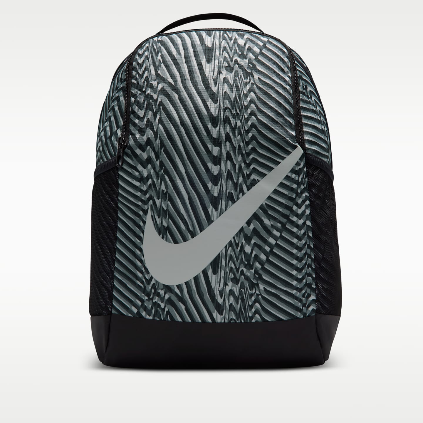 Рюкзак Nike Brasilia (18L) для детей, цвет: Чёрный / Серый — фото 1