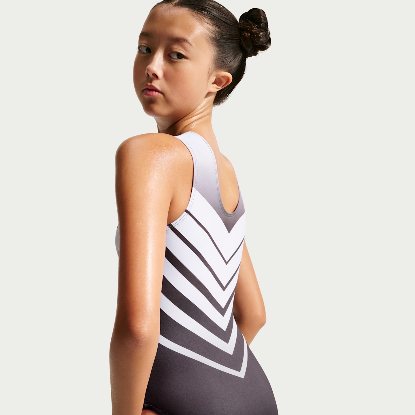 Женский топ Nike Gymnastics Valor Leotard, цвет: Чёрный — фото 3