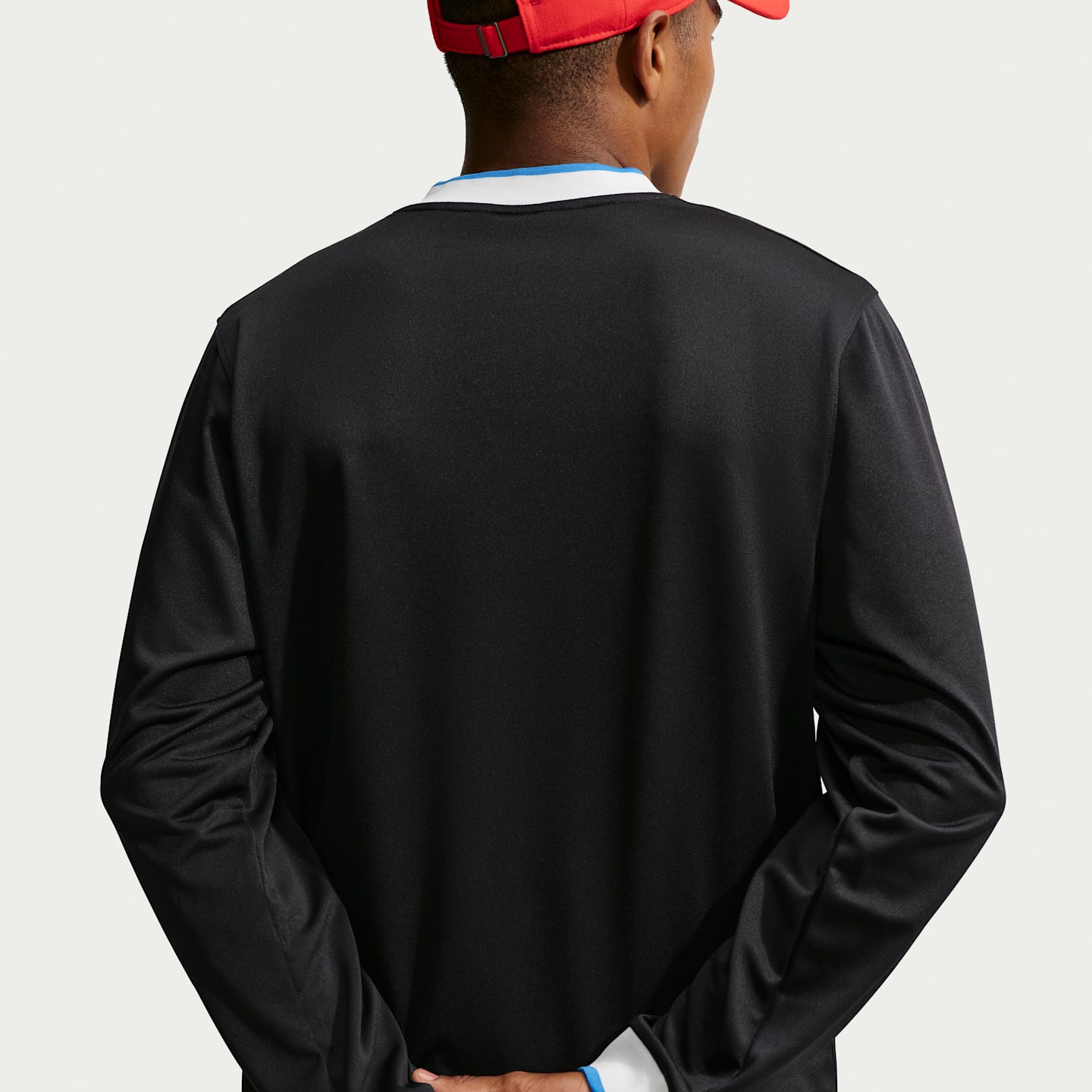 Мужской топ Nike S.C. Corinthians Energy Third Dri-FIT Soccer Long-Sleeve Jersey, цвет: Чёрный / Снежный белый — фото 2