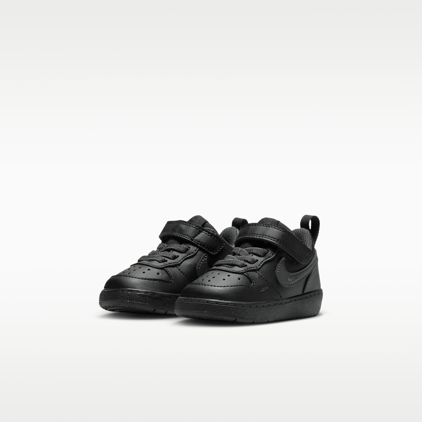 Детские кроссовки Nike Court Borough Low 2 Shoes, цвет: Чёрный / Антрацитовый, вариант 1 — фото 5