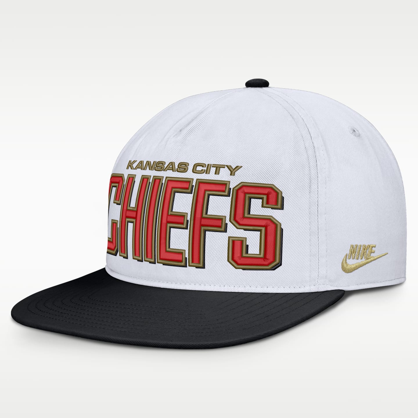 Мужская кепка Nike NFL Kansas City Chiefs Pro, цвет: Белый — фото 1