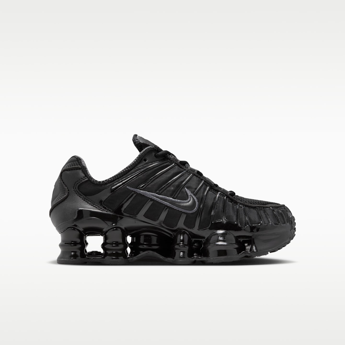 Детские кроссовки Nike Shox TL, цвет: Чёрный / Металлик — фото 3