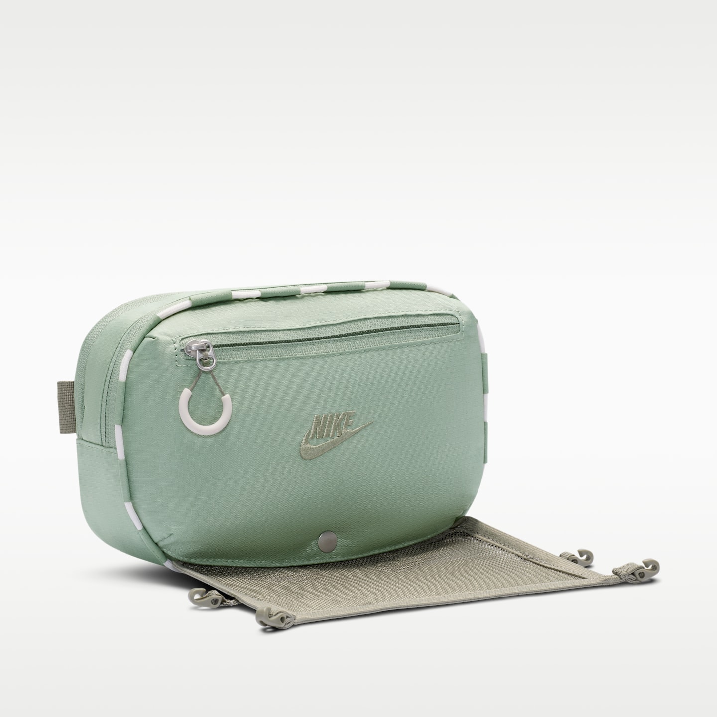 Женская сумка Nike Hayward Patrol Crossbody (4L), цвет: Нефритовый / Армейский — фото 6