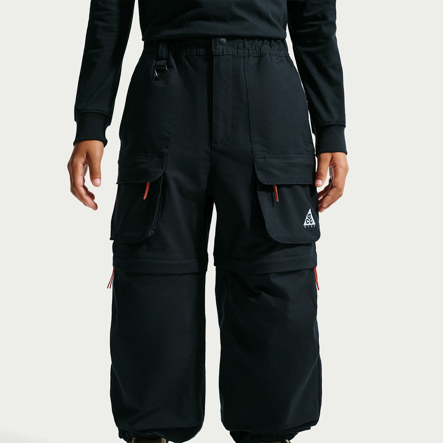 Детские брюки Nike ACG Smith Summit для походов, цвет: Чёрный — фото 2