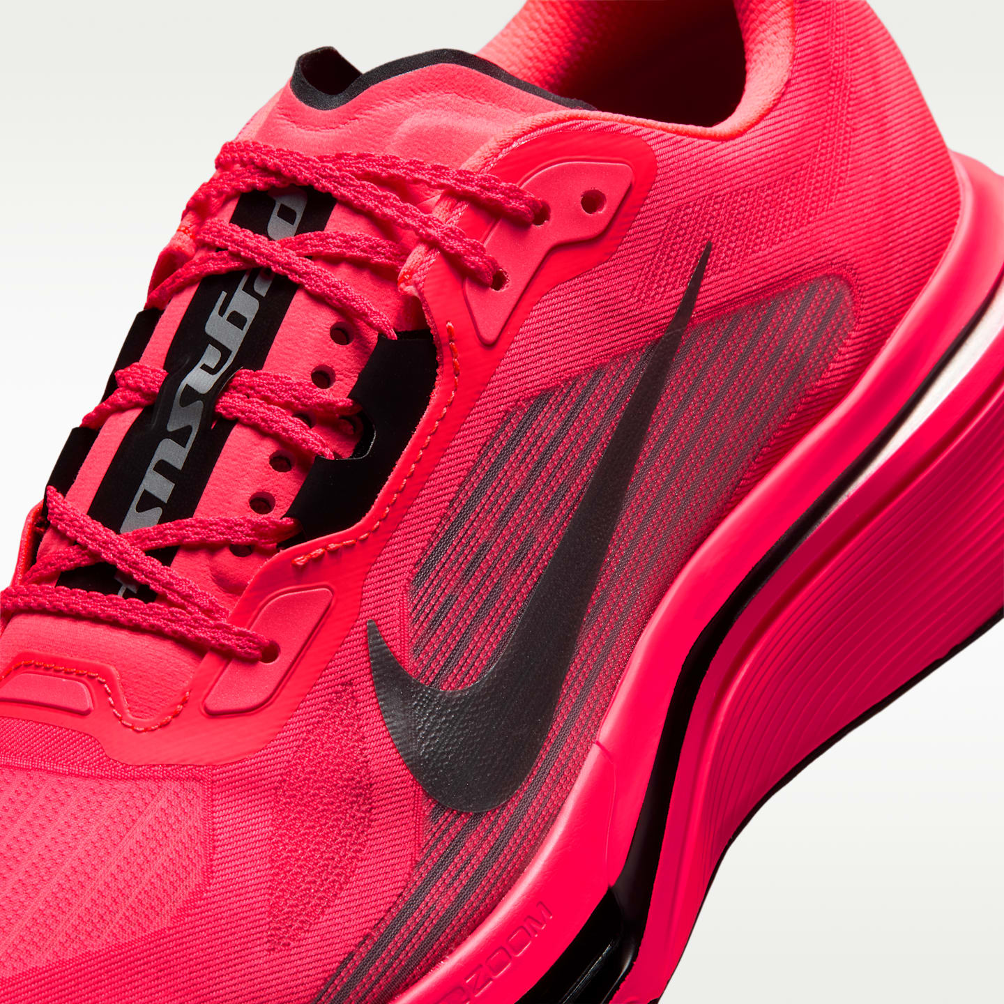 Мужские кроссовки Nike Pegasus Plus 2 Road Running, цвет: Малиновый / Чёрный — фото 7