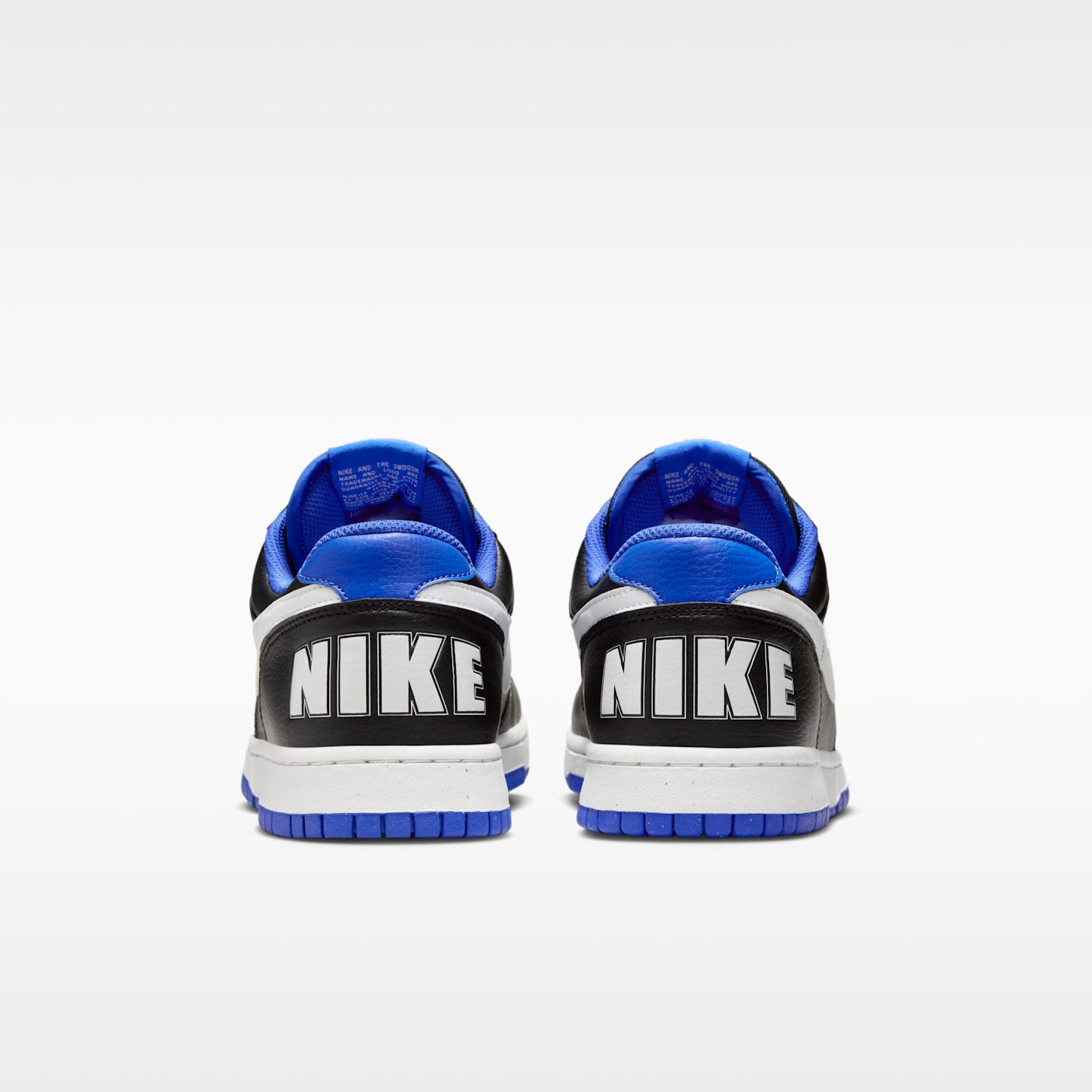 Мужские кроссовки Nike Big Low, цвет: Чёрный / Королевский синий — фото 6