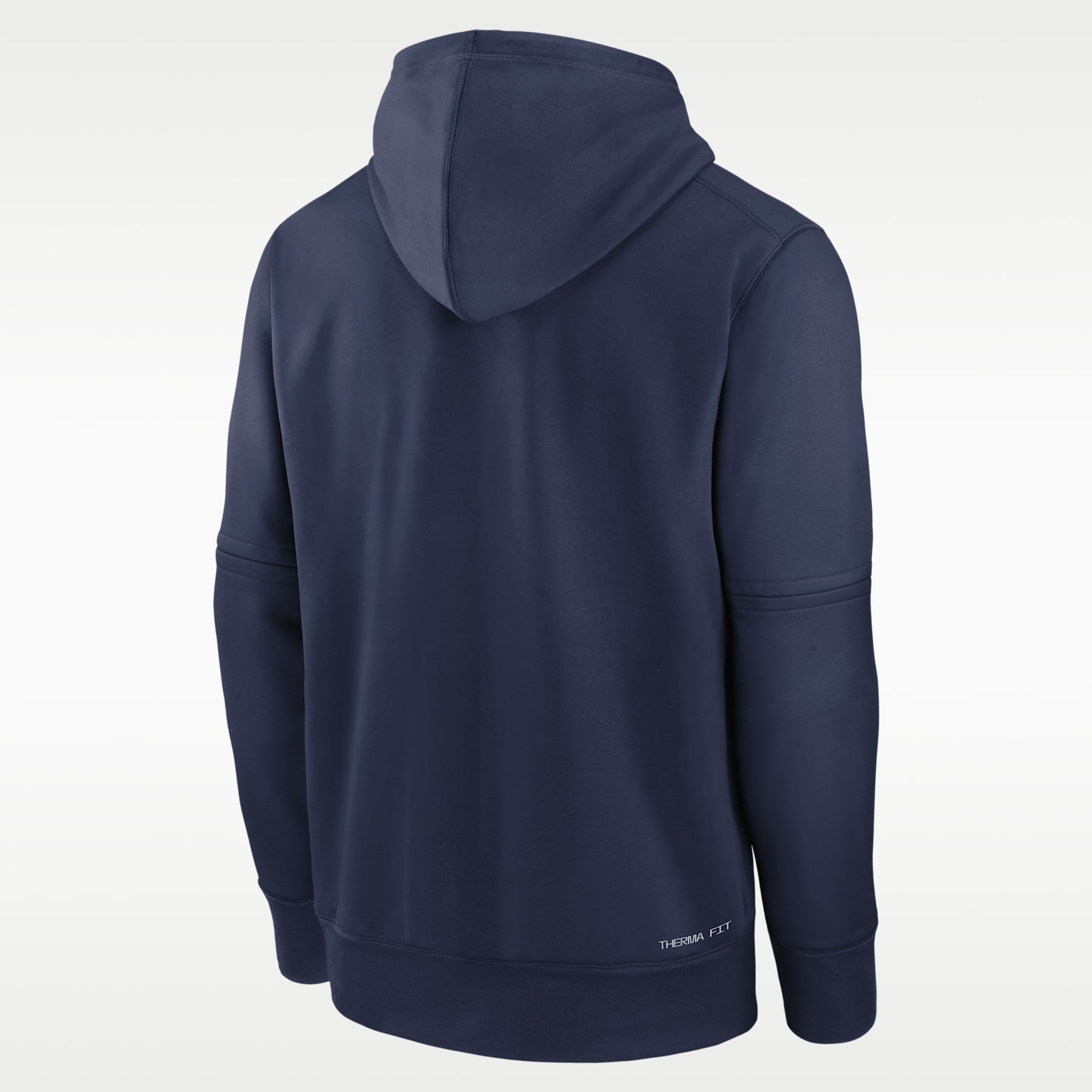 Мужское худи Nike Boston Red Sox Authentic Collection Therma MLB, цвет: Полуночный тёмно-синий — фото 2