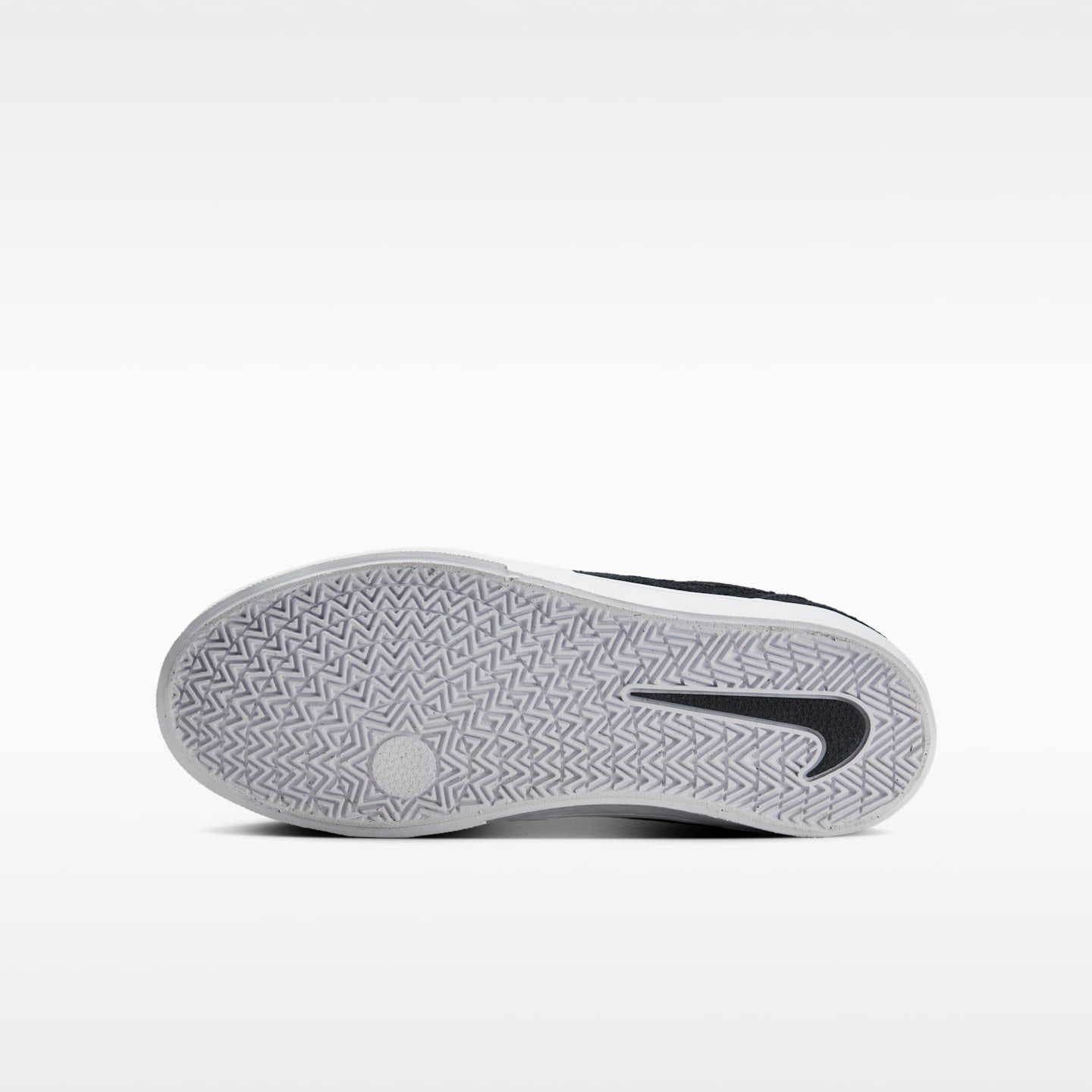 Детские кроссовки Nike SB Malor Skate, цвет: Чёрный / Белый — фото 2