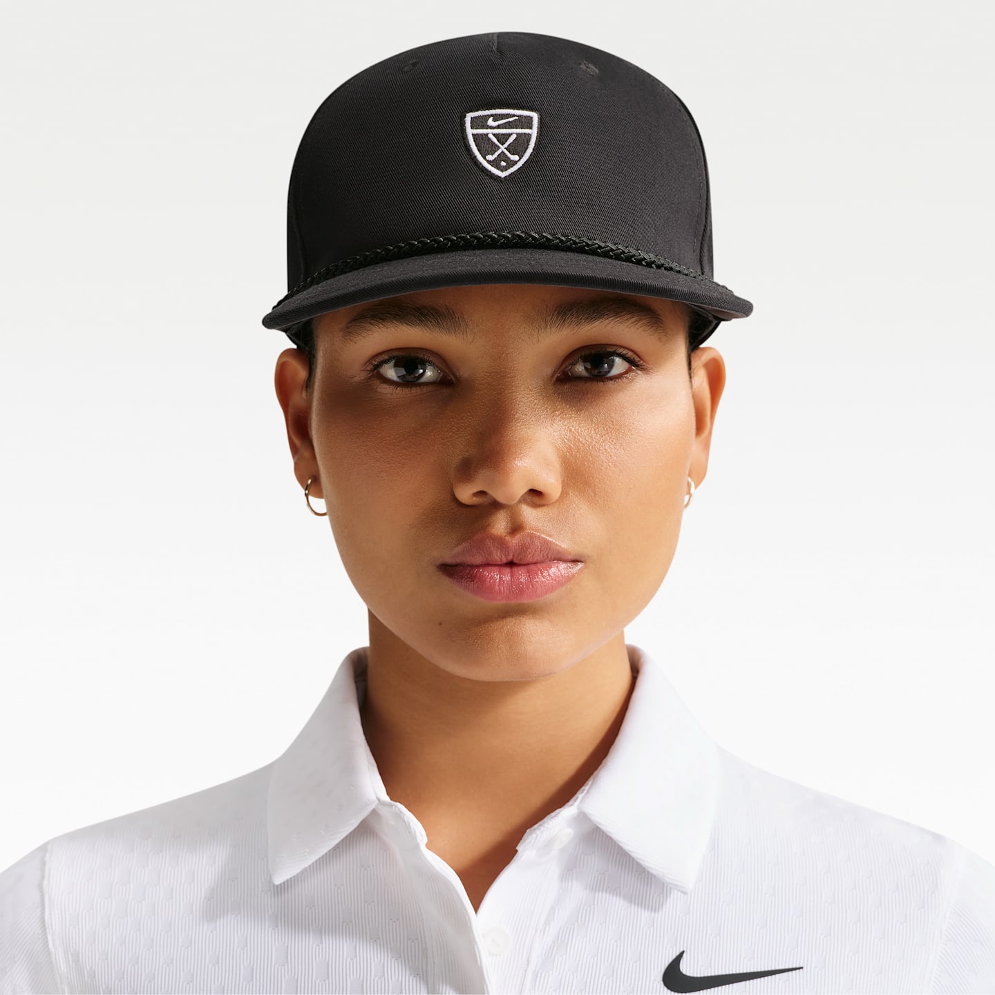 Кепка для гольфа Nike Pro Unstructured Par, цвет: Чёрный / Антрацитовый — фото 3