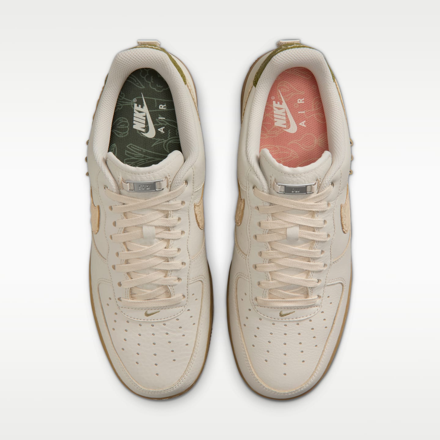 Мужские кроссовки Nike Air Force 1 '07 x Doernbecher Freestyle "Oli" Shoes, цвет: Разноцветный — фото 4