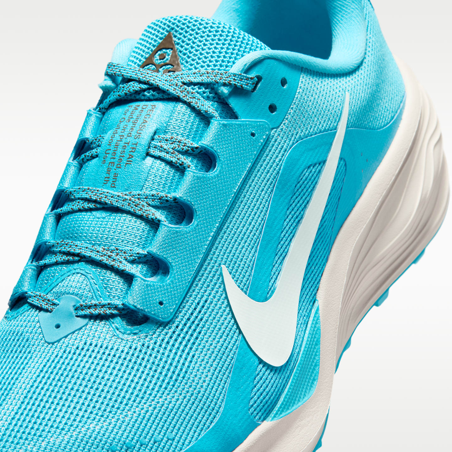 Мужские кроссовки для трейлраннинга Nike ACG Pegasus Trail, цвет: Синий / Светлый коричневый — фото 7