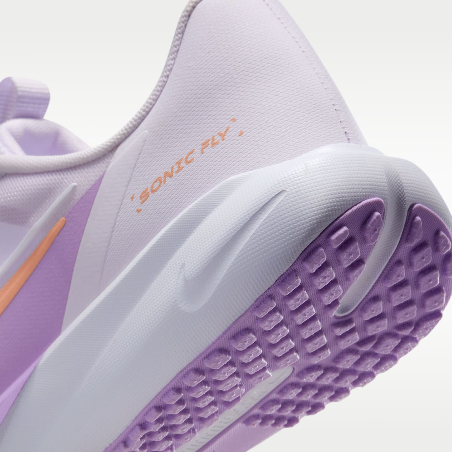 Детские кроссовки Nike Sonic Fly Little Kids' Running, цвет: Виноградный / Белый — фото 8