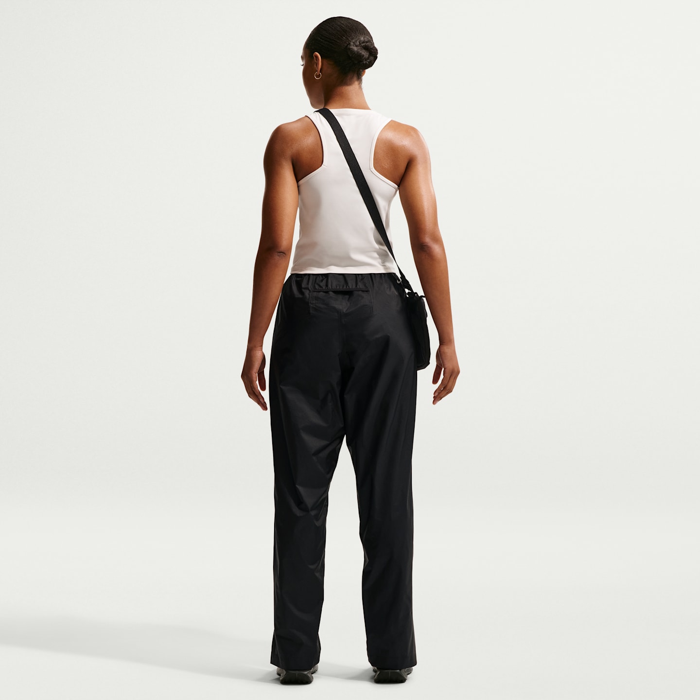 Женские брюки Nike ACG Storm-FIT ADV Mid-Rise Trail Running, цвет: Чёрный / Снежный белый — фото 5
