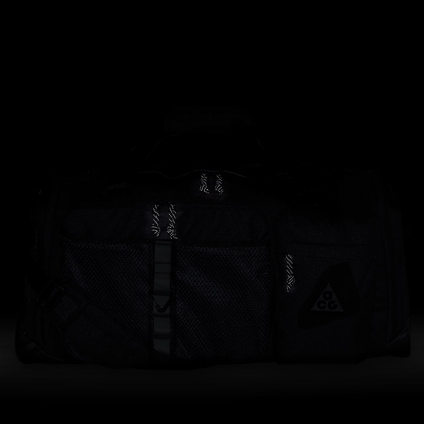 Дорожная сумка Nike ACG Daymax, 60 л, цвет: Чёрный / Серый — фото 7