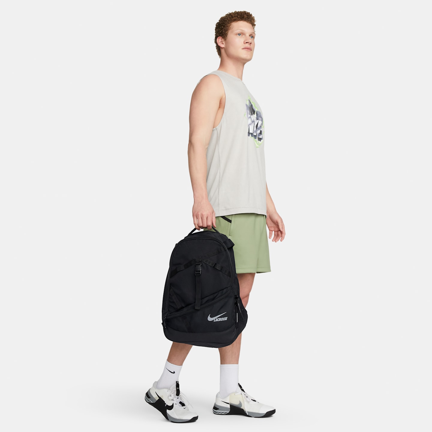 Рюкзак для лакросса Nike Air Max, средний, 36 л, цвет: Чёрный — фото 10