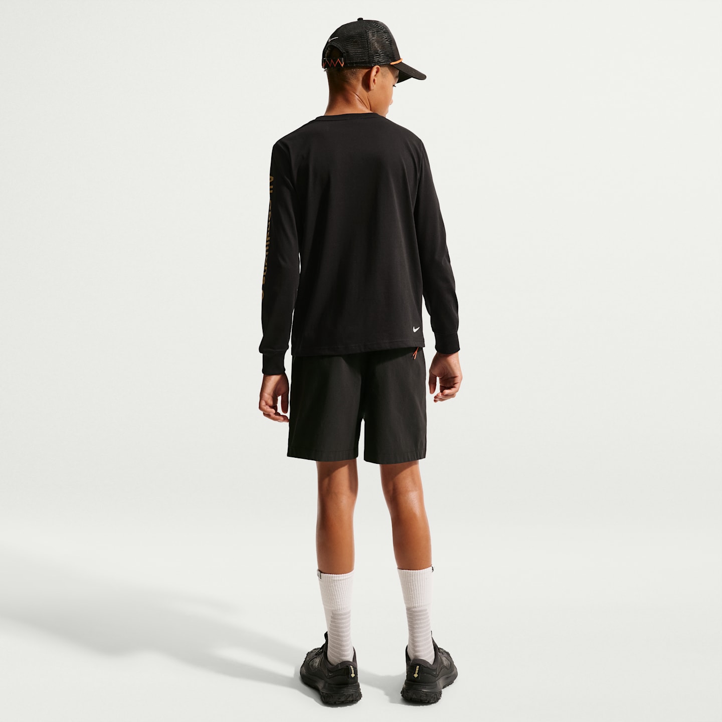 Детские шорты для хайкинга Nike ACG, цвет: Чёрный — фото 5
