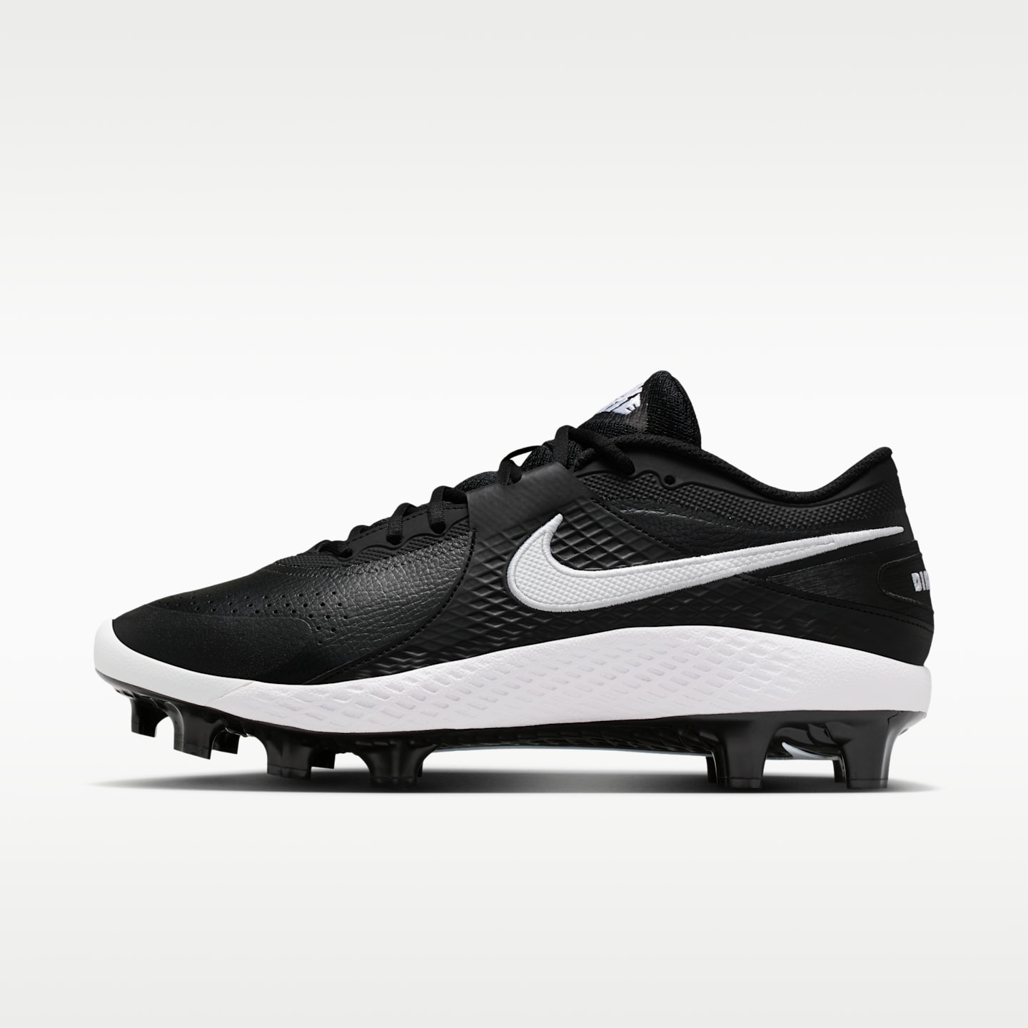 Женские кроссовки Nike Diamond Gamer MCS Baseball, цвет: Чёрный / Белый — фото 1