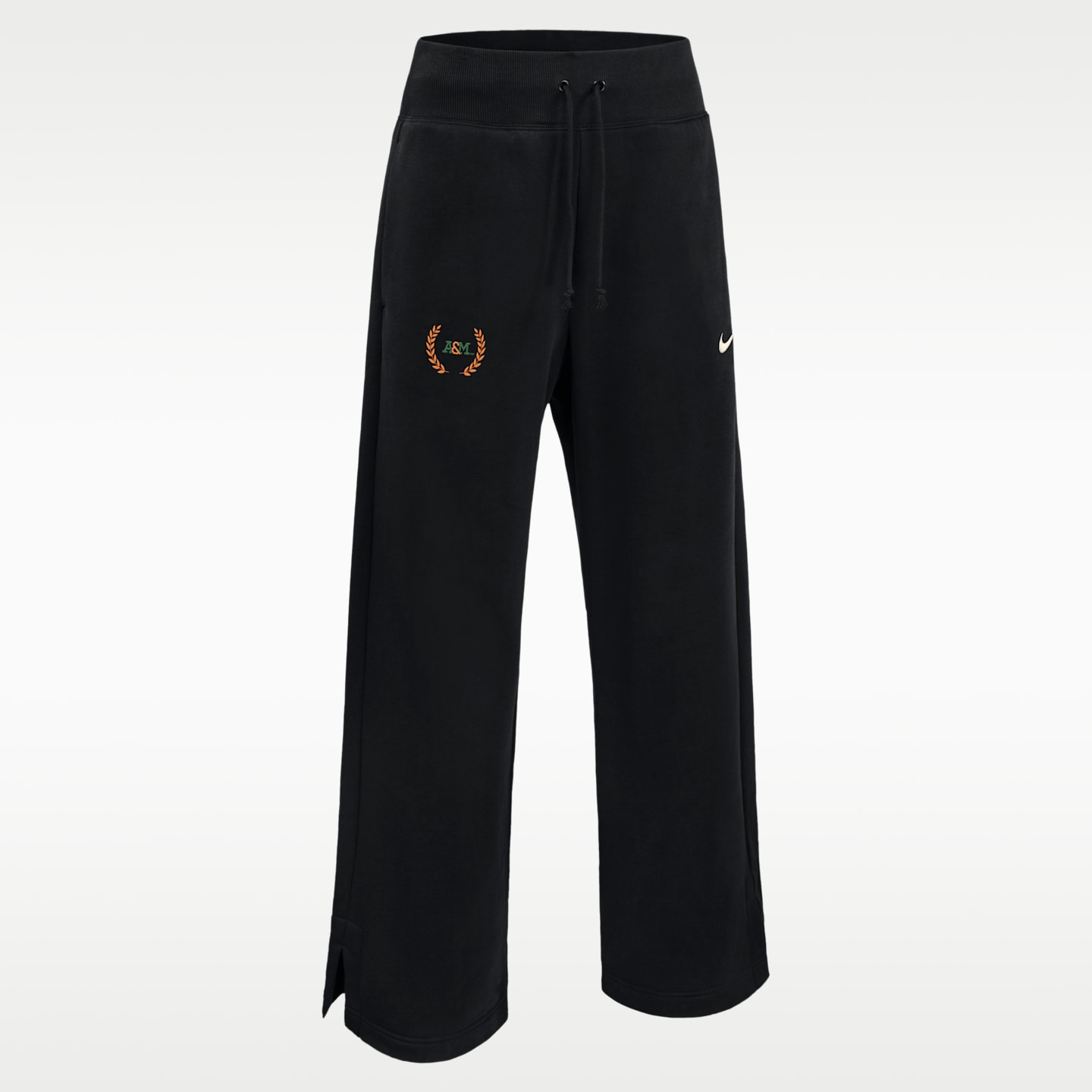 Женские флисовые брюки Nike Phoenix College Florida A&M University, цвет: Чёрный — фото 1