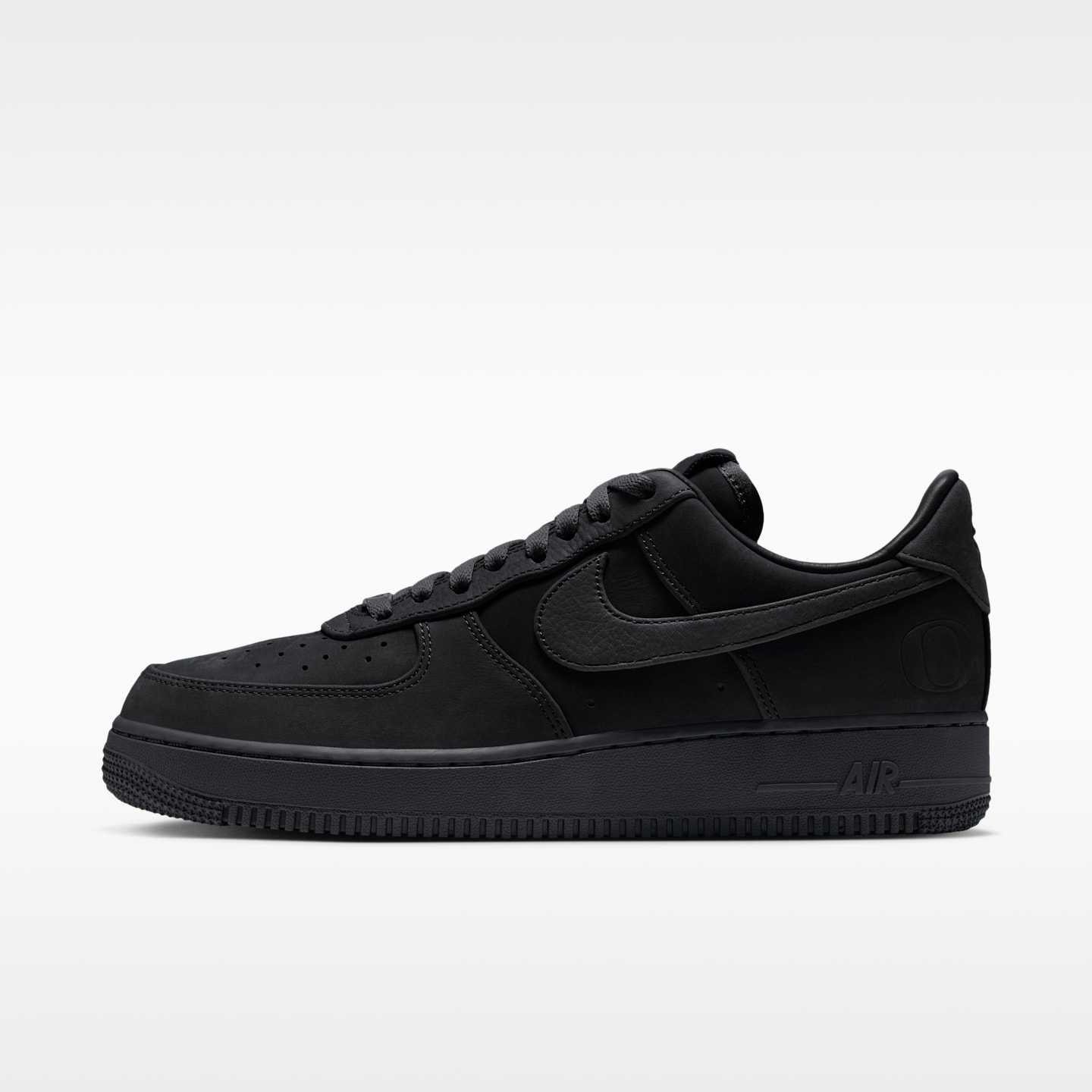 Мужские кроссовки Nike Air Force 1 "University of Oregon, цвет: Чёрный — фото 1
