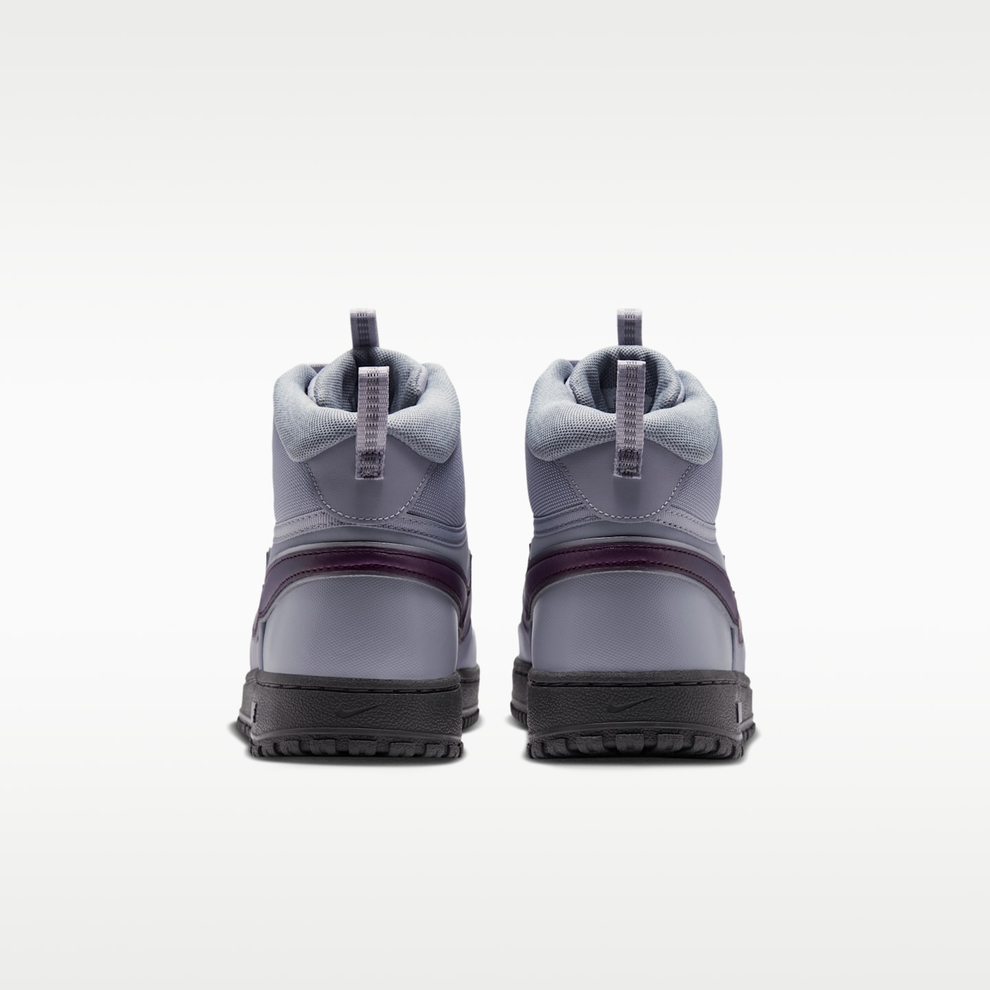 Мужские кроссовки Nike Court Vision Mid SE Winterized, цвет: Волчий серый / Железный серый — фото 6